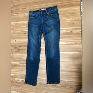 Free People Dark Blue Skinny Jeans